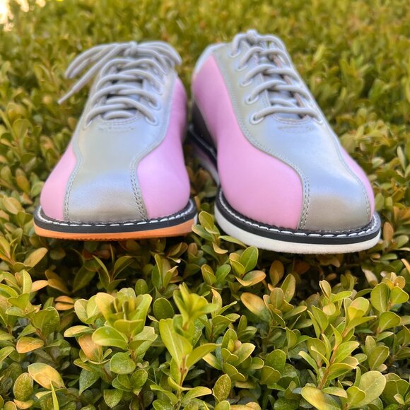 NWOT Circle Elite Bowling Shoes - Pink & Silver - Womens - Size 7.5 - Picture 6 of 11